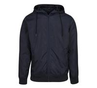 Build Your Brand Mens Zip Up Wind Runner Jacket RW5676