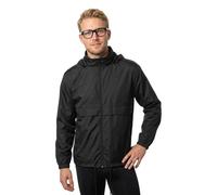 Build Your Brand Nylon Windbreaker Hoodie