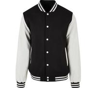 Build Your Brand Old school college jacket - Mens, 50% Wool