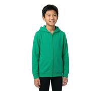 Build Your Brand Organic Basic Full Zip Sweatshirt