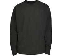 Build Your Brand Oversize cut on sleeve long sleeve - Round neck, Set-in sleeve
