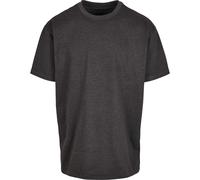 Build Your Brand Men's By102-Heavy Oversize Tee T-Shirt, Charcoal, XS
