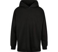 Build Your Brand Oversized Cut On Hoodie Black S Men