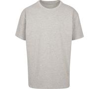 Build Your Brand Mens By102-heavy Heavy Oversize Tee, Gray, S UK