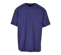 Build Your Brand Oversized Light Navy Cotton T Shirt Casual Streetwear