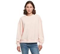 Build Your Brand Oversized Sweatshirt Pink S Women