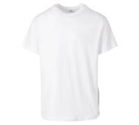 Build Your Brand Men's Premium Combed Jersey T-Shirt, White, XXL