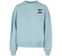 Build Your Brand Printed Women’s Oversized Crew Neck Sweatshirt Workwear Jumper