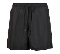 Build Your Brand Recycled Swim Shorts Men Flexible Waist Mesh Pockets