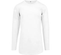 Build Your Brand Shaped Long Sleeve T-shirt