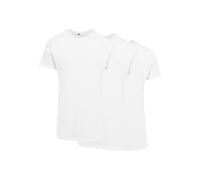 Build Your Brand By028a Short Sleeve T-shirt 3 Units White S Men