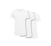 Build Your Brand Shaped Long Tee 3-Pack Men's T-Shirt Extra Long Printable New