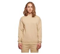 Round neck sweatshirt Build Your Brand Beige M