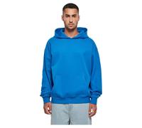 Build Your Brand Ultra Heavy Cotton Box Hoodie Blue XL Men