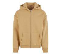 Build Your Brand Unisex Adult Fluffy Full Zip Hoodie / N/A N/A RW10625