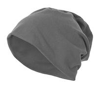 Build Your Brand Unisex Jersey Beanie Headband, Mid Grey, One Size