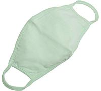 Build Your Brand Urban Classics Cotton Face Mask 2-Pack Everyday, neomint, One Size