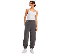 Build Your Brand Vintage Heavy Sweat Pants Grey 2XL Woman