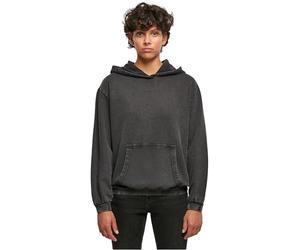 Build Your Brand Women's Acid Washed Oversize Hoodie Hooded Sweatshirt