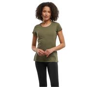 Build Your Brand Women's Bb012-ladies Basic Tee T-Shirt, Olive, XXL