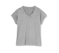 Build your Brand Women's Basic Tee T-Shirt - - XXXXL Heather Grey