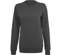 Build Your Brand Women's BY025 Sweater, Charcoal, M