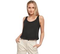 Build your Brand Women's By051 Oversized Tank Top T-Shirt, Black, 5XL