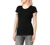 Build Your Brand Women's By086-ladies Merch T-Shirt, Black, 3XL