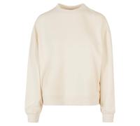 Build Your Brand Women's Crew Neck Oversized Sweatshirt in Off-White | Size: 4XL Build Your Brand Off-White 4XL