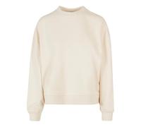 Build Your Brand Women's Crew Neck Oversized Sweatshirt in Off-White | Size: 4XL Build Your Brand Off-White 4XL