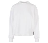 Build Your Brand Women's Crew Neck Oversized Sweatshirt in White | Size: Small Build Your Brand White S