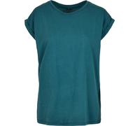 Build Your Brand Women's extended shoulder tee - Extended shoulders and turn (A)