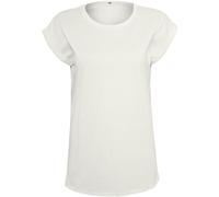 Build Your Brand Women's extended shoulder tee - Extended shoulders and turn (A)
