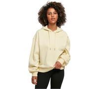 Build Your Brand Women's By183-ladies Organic Oversized Hoody Hooded Sweatshirt, Soft Yellow, XS
