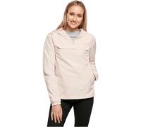 Build Your Brand Women's Ladies Basic Pull Over Jacket Cardigan Sweater, Light Pink, XL