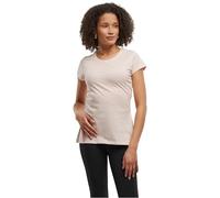 Build Your Brand Women's Ladies Basic tee T-Shirt, Pink, S