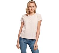 Build Your Brand Women's Ladies Box Tee T-Shirt, Pink, XXL