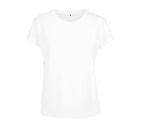 Build your Brand Ladies Box Tee, Women’s T-Shirt, White, XS - BY052-00220-0058