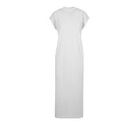 Build Your Brand Womens/Ladies Extended Shoulder Long Midi Dress RW10762