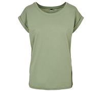 Build Your Brand Women's Ladies Extended Shoulder Tee T-Shirt