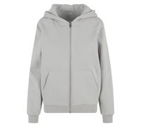 Fluffy Full Zip Hoodie Build Your Brand Grey 10