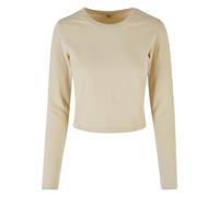 Build Your Brand Womens/Ladies Long-Sleeved Crop Top / N/A N/A RW9814