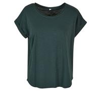Build Your Brand Womens/Ladies Long Slub T-Shirt RW8061