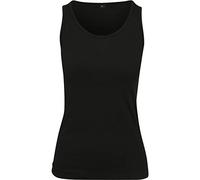 Build Your Brand Women's Ladies Merch Top T-Shirt, Black, XL