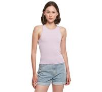 Build your Brand Women's Ladies Racer Back Top Cami Shirt, Fliederfarben, L