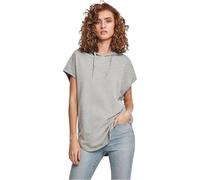 Build Your Brand Women's Ladies Sleeveless Hoody Hoodie, Grey (Heather Grey), M UK