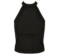 Build Your Brand Womens/Ladies Turtle Neck Short Tank Top RW8937