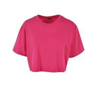 Build Your Brand Women's Oversized Short-Sleeved Crop Top in Pale Pink | Size: 2XL Build Your Brand Pale Pink 2XL