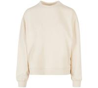 Build Your Brand Women's Oversized Sweatshirt in Off-White | Size: 2XL Build Your Brand Off-White 2XL