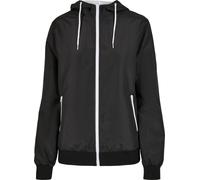 Build Your Brand Recycled Jacket Black 4XL Woman